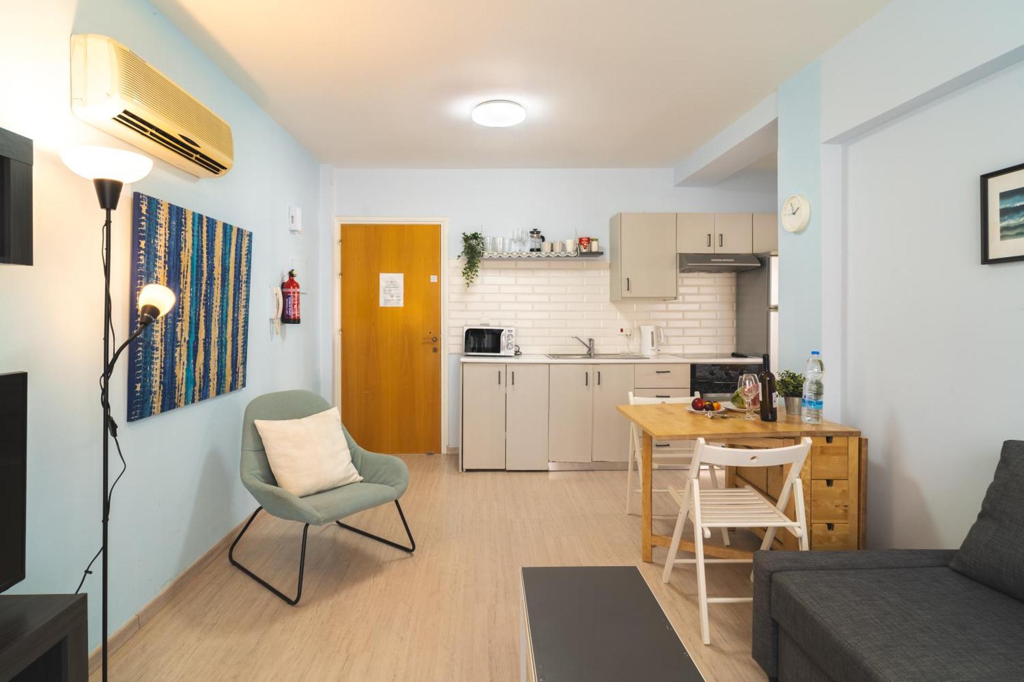 Helios Mackenzie One Bedroom Flat Lárnaka Eksteriør bilde